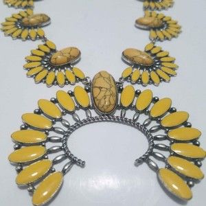 Western Squash Blossom Necklace Fashion Jewelry New Without Tag/Box